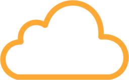 vector cloud icon